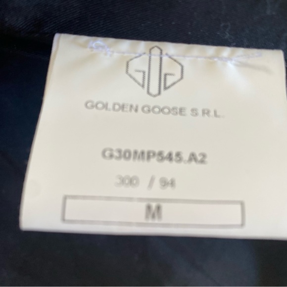 Golden Goose Black/Blue Jacket SZ M - Picture 4 of 5
